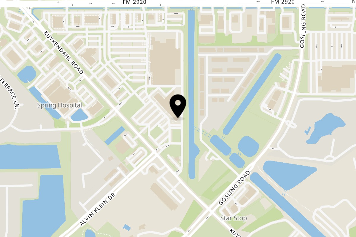 Map showing the location of Viva Jalisco Spring on 20706 Kuykendahl Rd Ste F in Spring